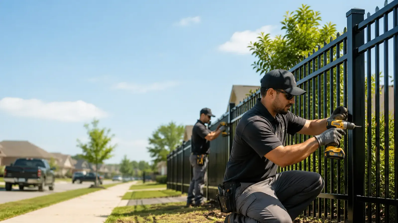 Metal Fence Installation in Coventry, CT